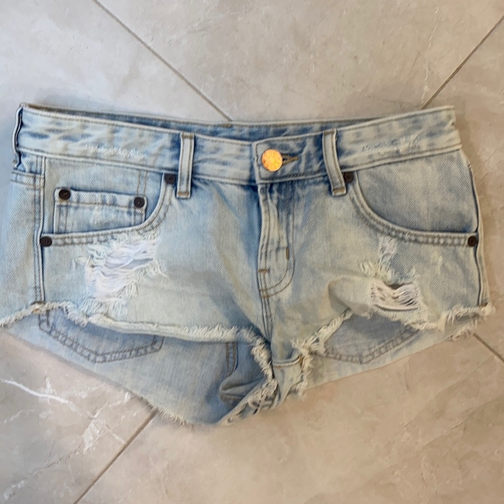 Jean shorts